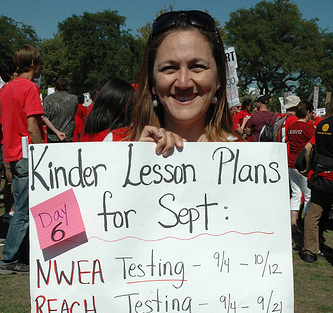Chicago Teachers Campaign Against Standardized Testing ...