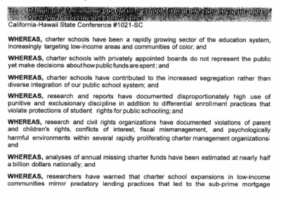 Naacp Calls For National Moratorium On Charter Schools Popularresistance Org Naacp Calls For National Moratorium On Charter Schools Popularresistance Org