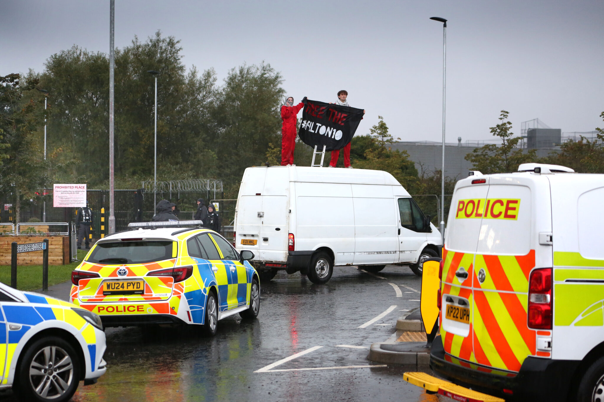 Palestine Action Are At Elbit In Bristol Again - PopularResistance.Org