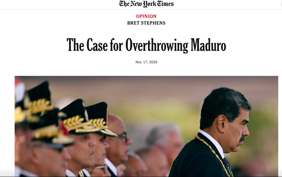 Let’s Debunk The NY Times’ Anti-Venezuela Vomit