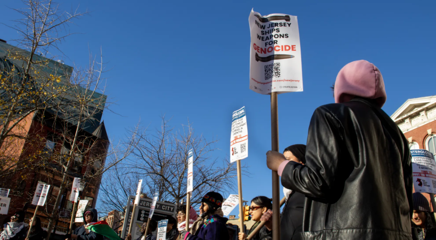 Activists Picket Largest Civilian Weapons Warehouse For Israeli Military In US