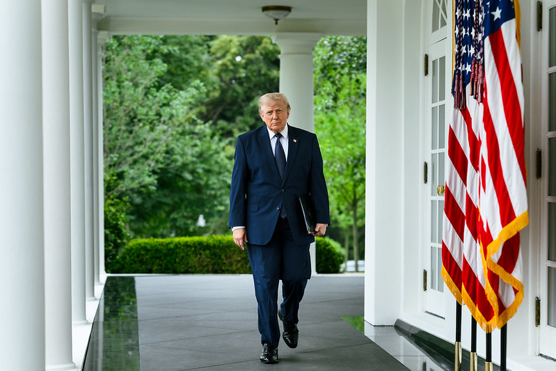 Trump Says US ‘Reinstating' Blockade Of Iranian Ports