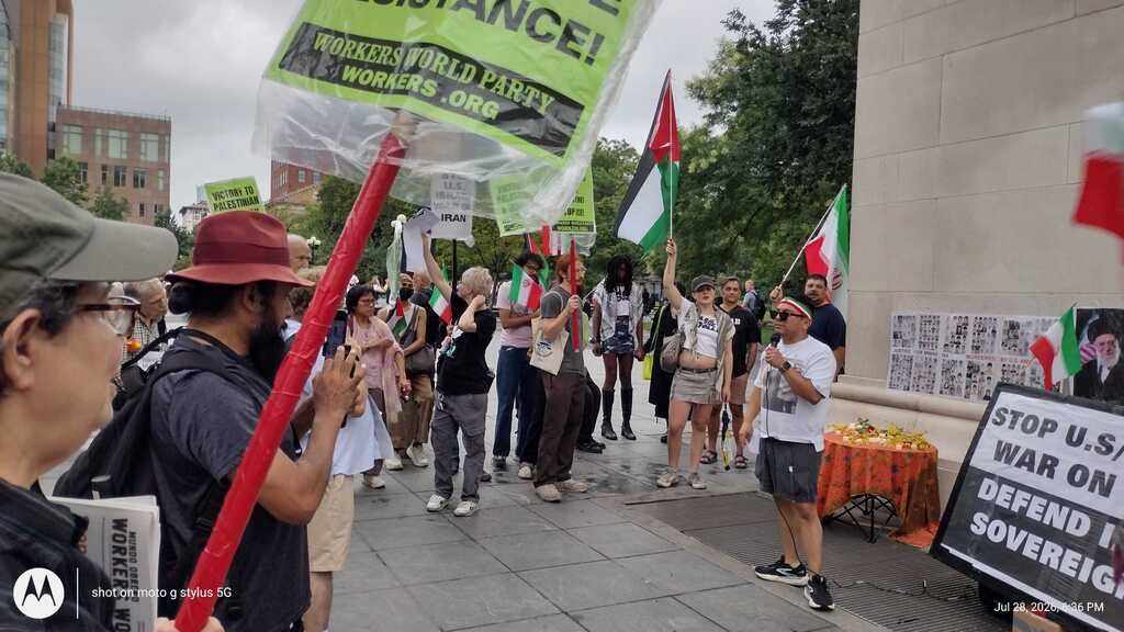 Protests Continue Vs US War On Iran
